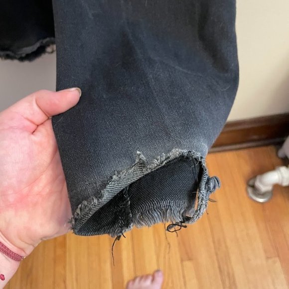 Cult of Individuality Leisure Flare Black Aged Size 26 - Picture 4 of 8